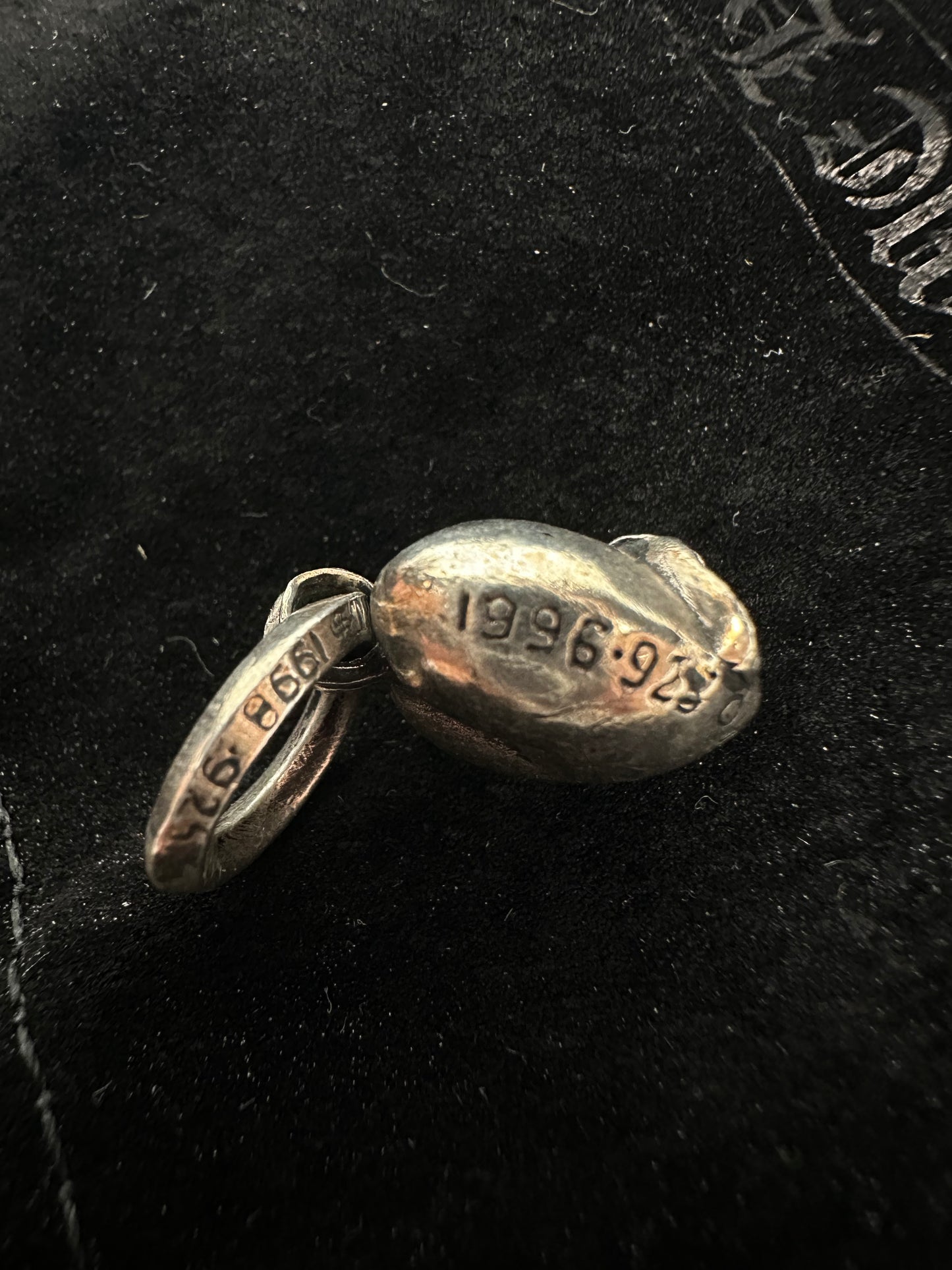 STERLING SILVER .925 HEART PENDANT