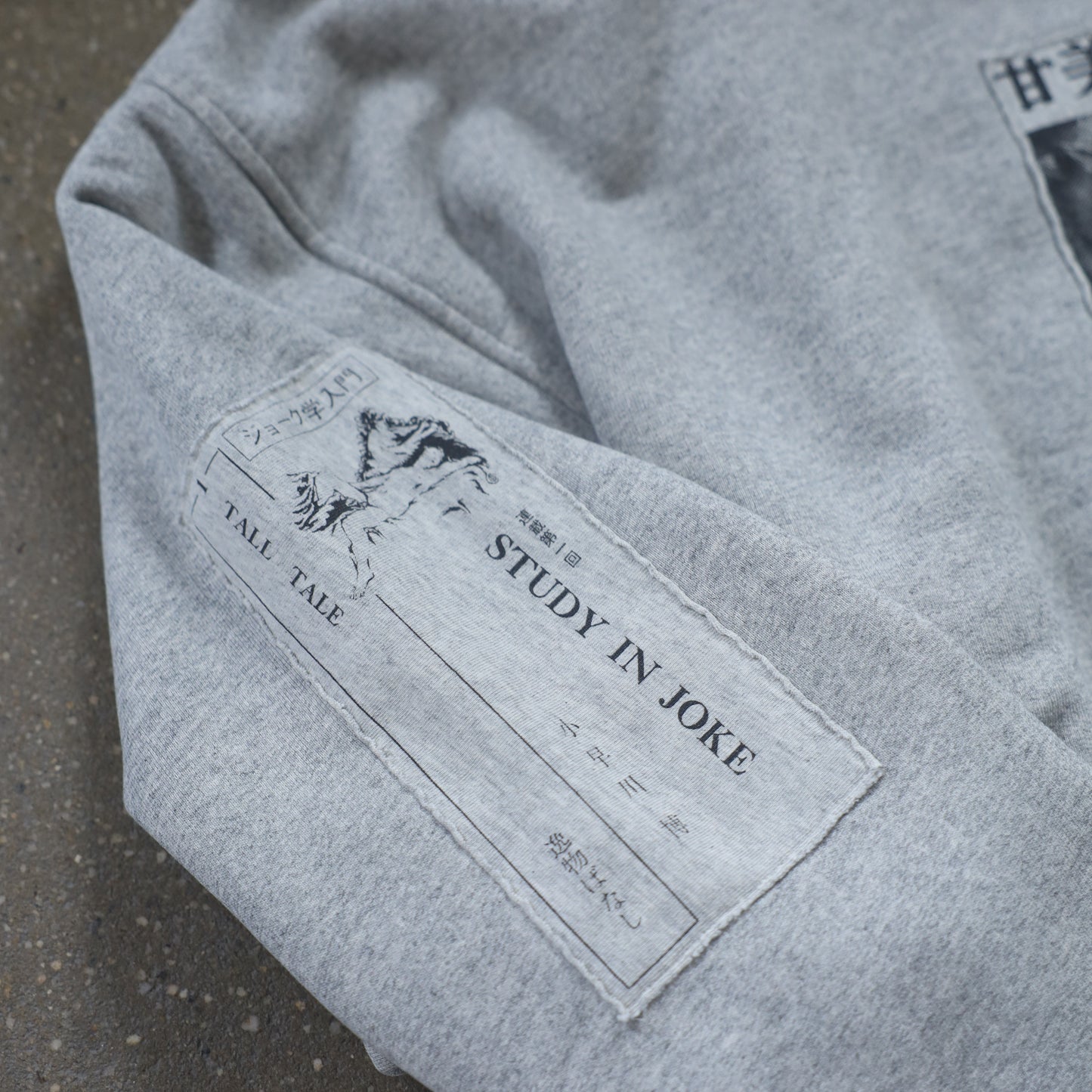 Enfants Riches Deprimes Heather Grey Assemblage Hoodie