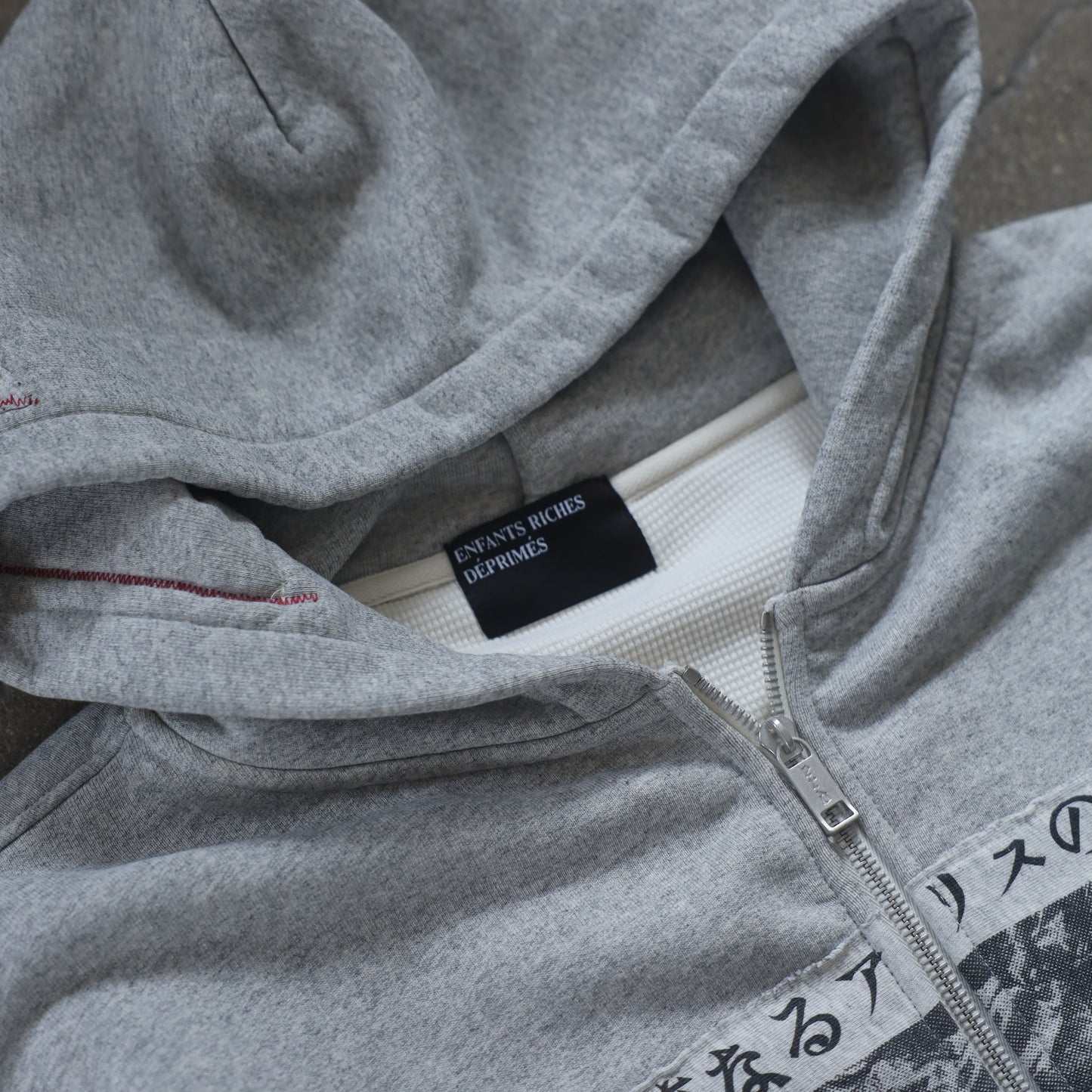 Enfants Riches Deprimes Heather Grey Assemblage Hoodie