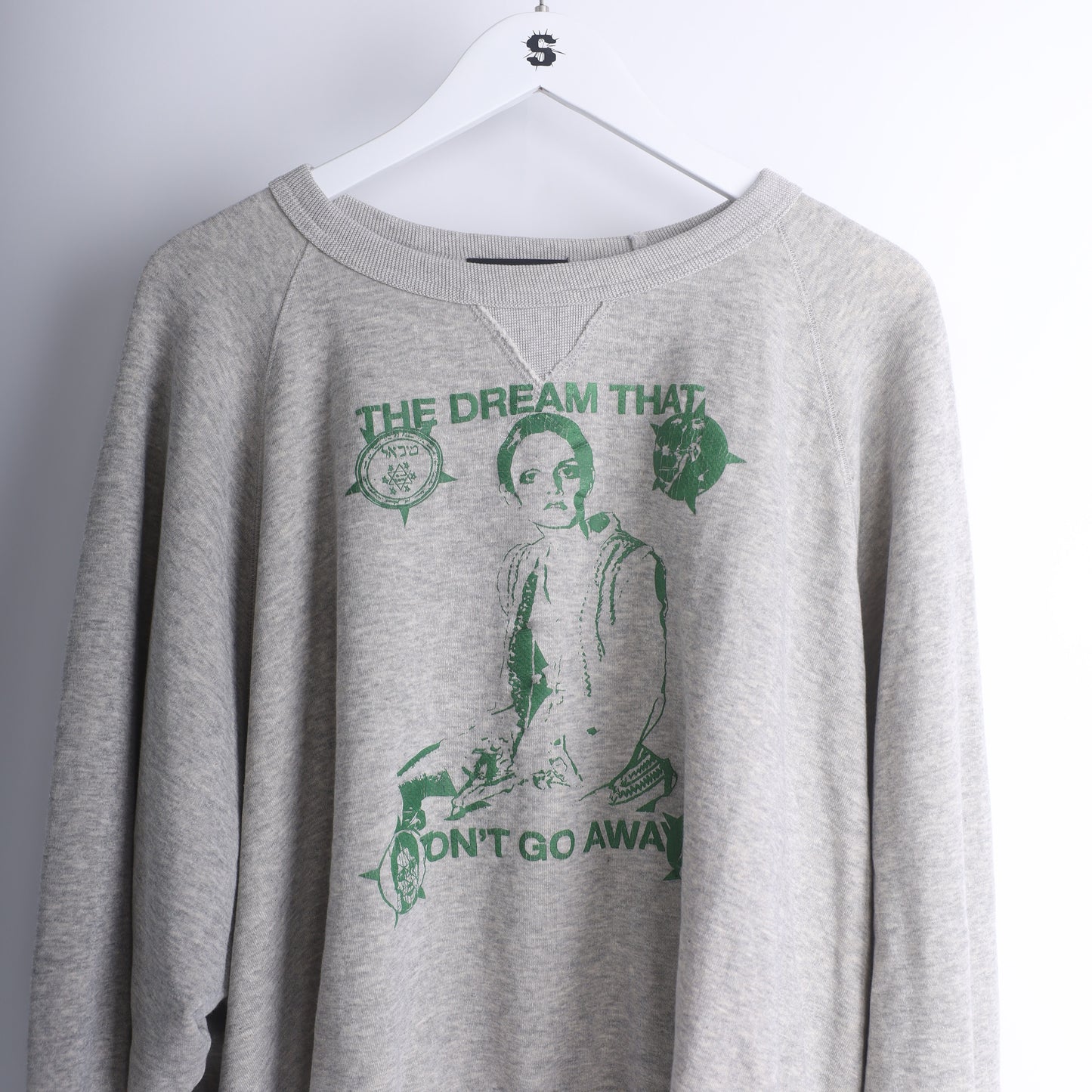 ERD THE DREAM THAT WON'T GO AWAY RAGLAN CREWNECK SWEATSHIRT