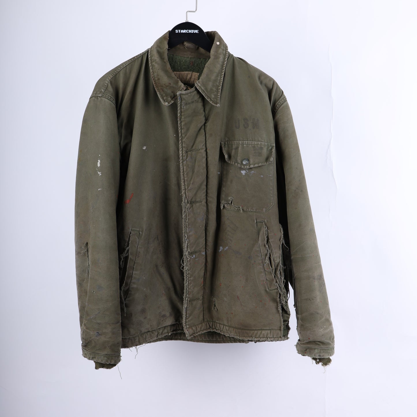 TRUE VINTAGE WW2 GREEN JACKET