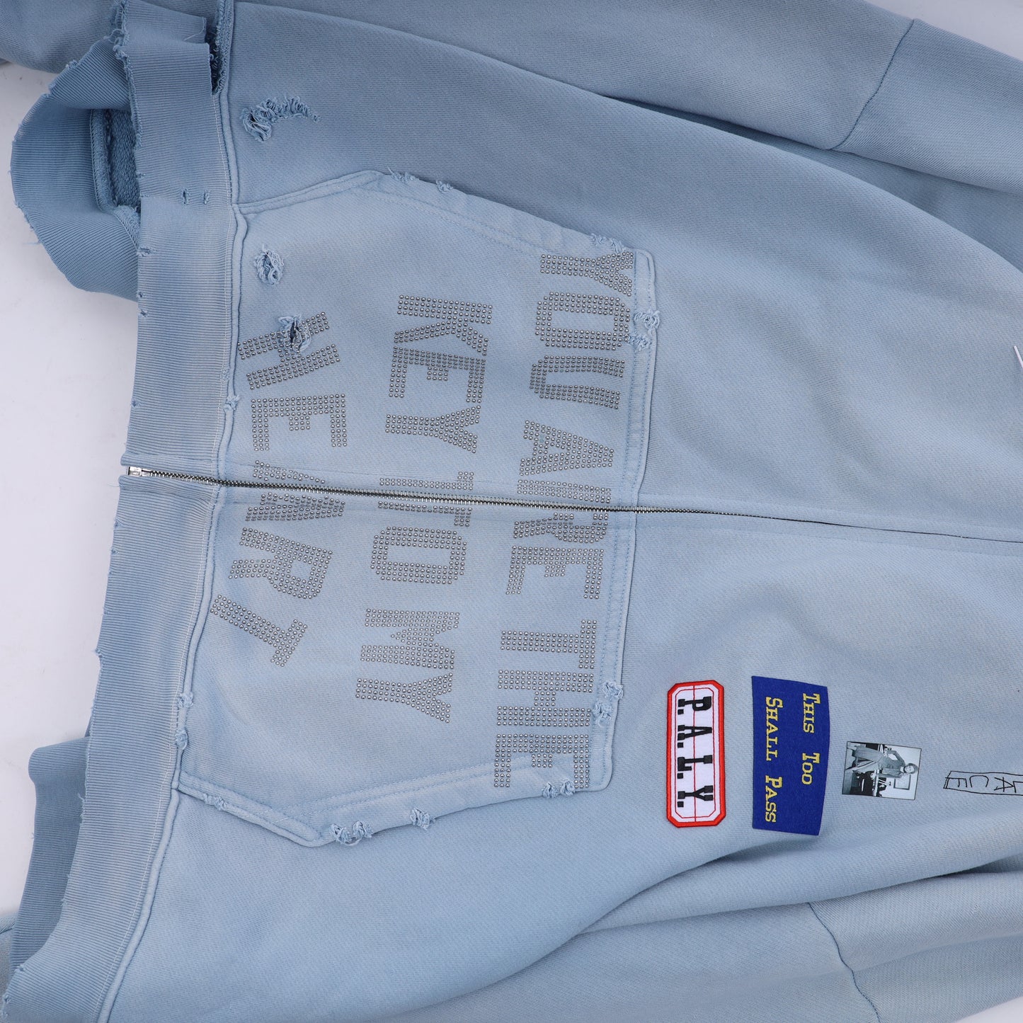 YOU ARE THE KEY TO MY HEART ZIP HOODIE