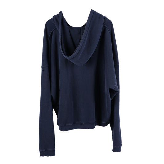 ERD NAVY LOGO HOODIE