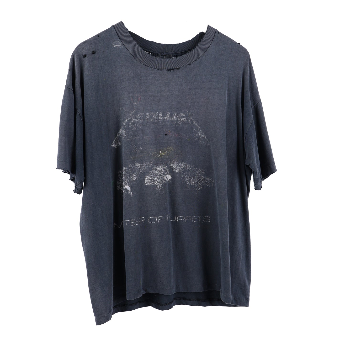 METALLICA MASTER OF PUPPETS SMOKED VINTAGE T-SHIRT