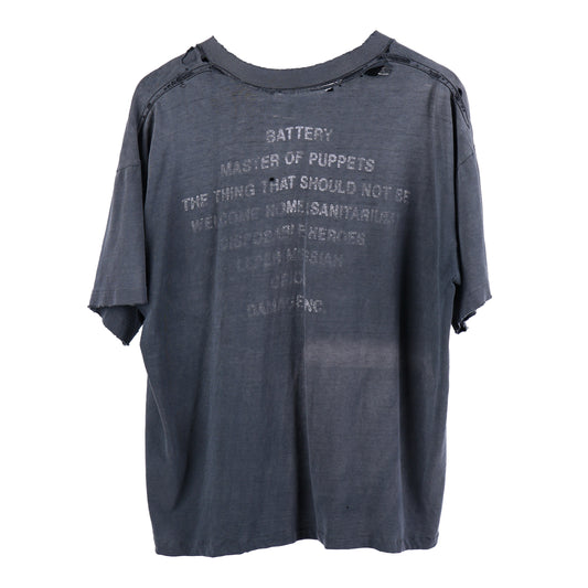 METALLICA MASTER OF PUPPETS SMOKED VINTAGE T-SHIRT