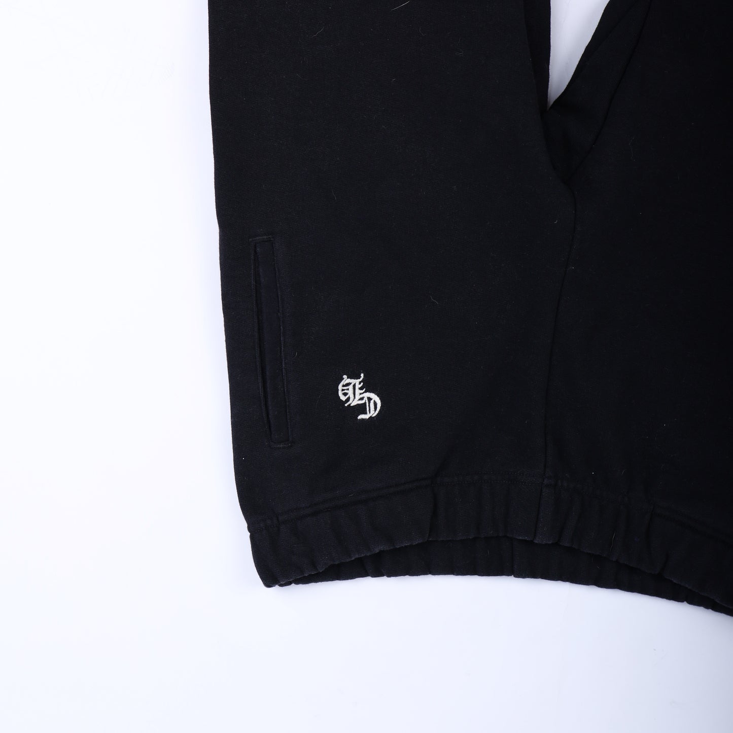 EMBRODIERED Chrome Hearts Logo Cotton Sweatpants