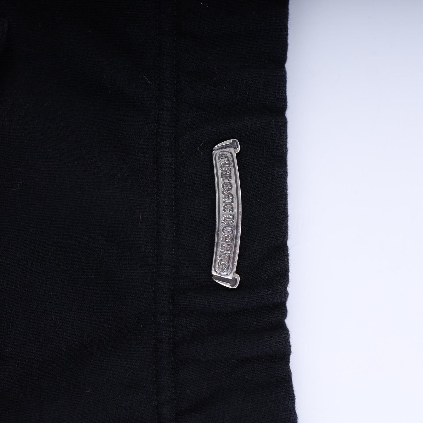 EMBRODIERED Chrome Hearts Logo Cotton Sweatpants