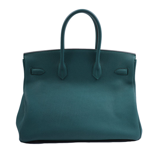 Togo Birkin 35 Malachite