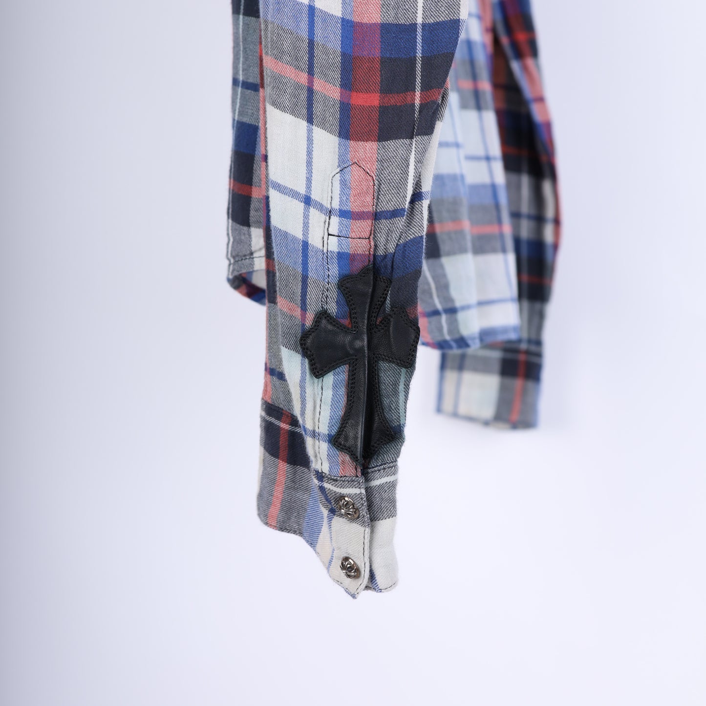 Chrome Hearts PATCHWORK FLANNEL SZ S