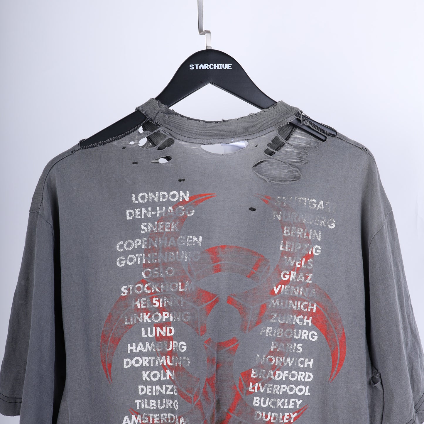 VINTAGE FADED BIOHAZARD
