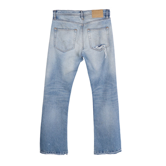 ERD LIGHT WASH BLUE DENIM BOOT CUT