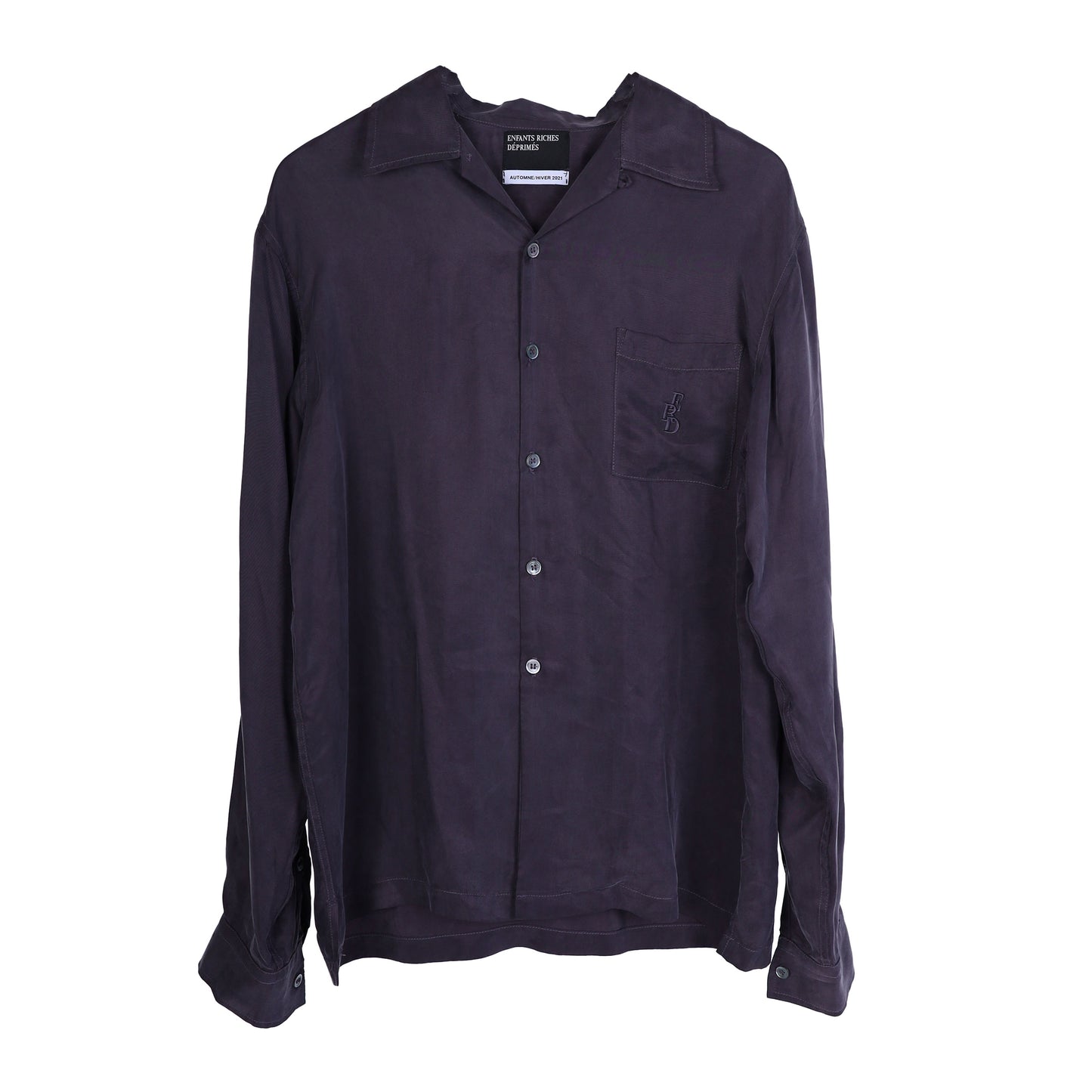 ERD MOTHER OF PEARL LONG SLEEVE SHIRT