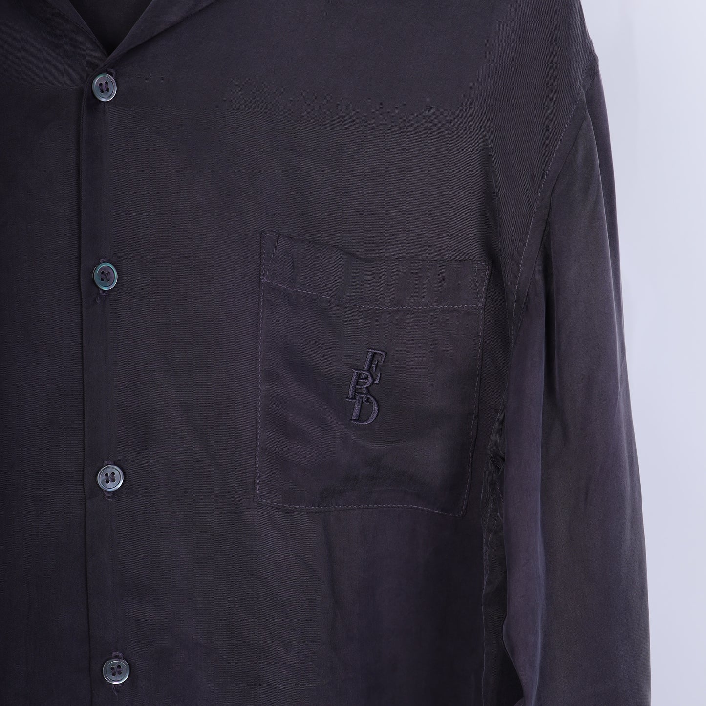 ERD MOTHER OF PEARL LONG SLEEVE SHIRT