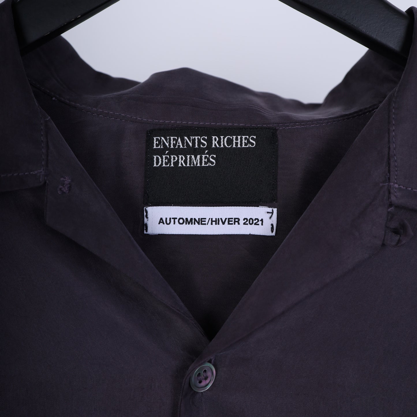 ERD MOTHER OF PEARL LONG SLEEVE SHIRT