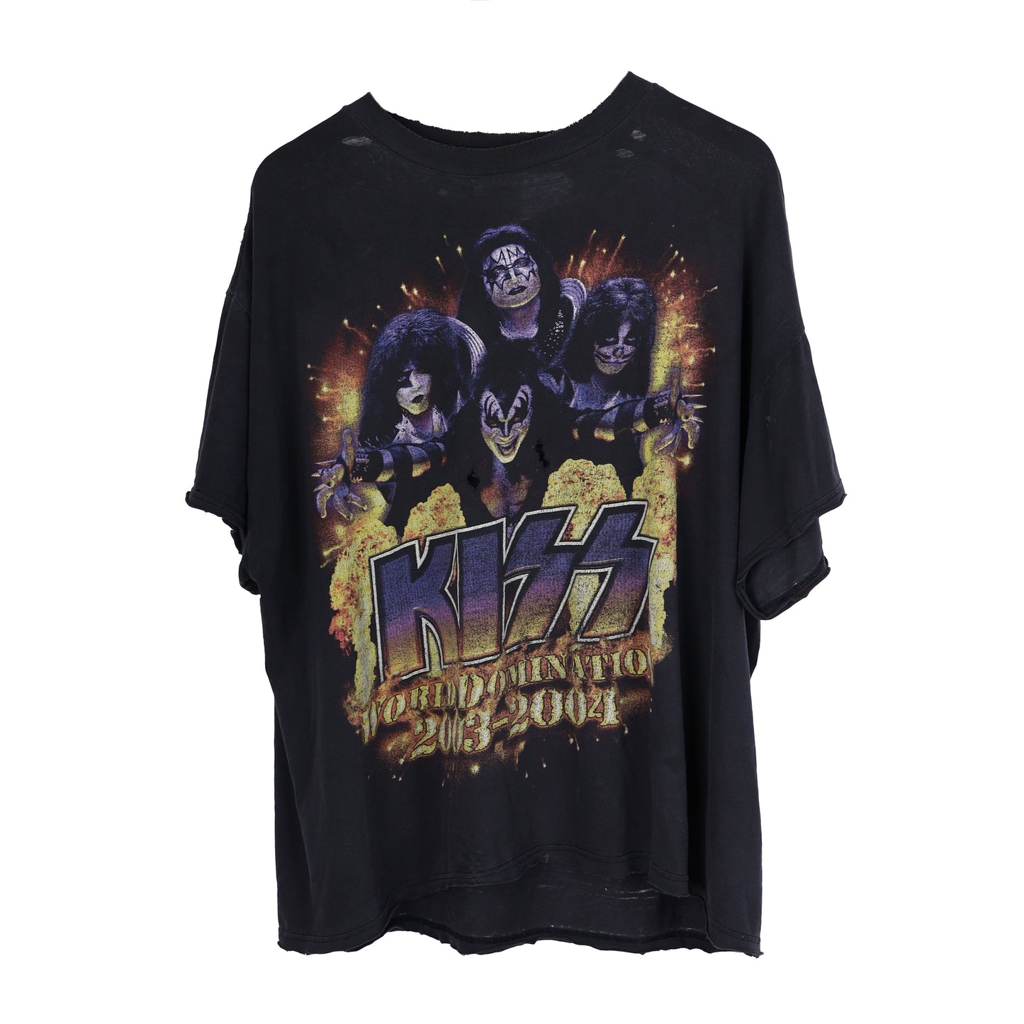 KISS ALIVE WORLD DOMINATION 2003-04 T-SHIRT