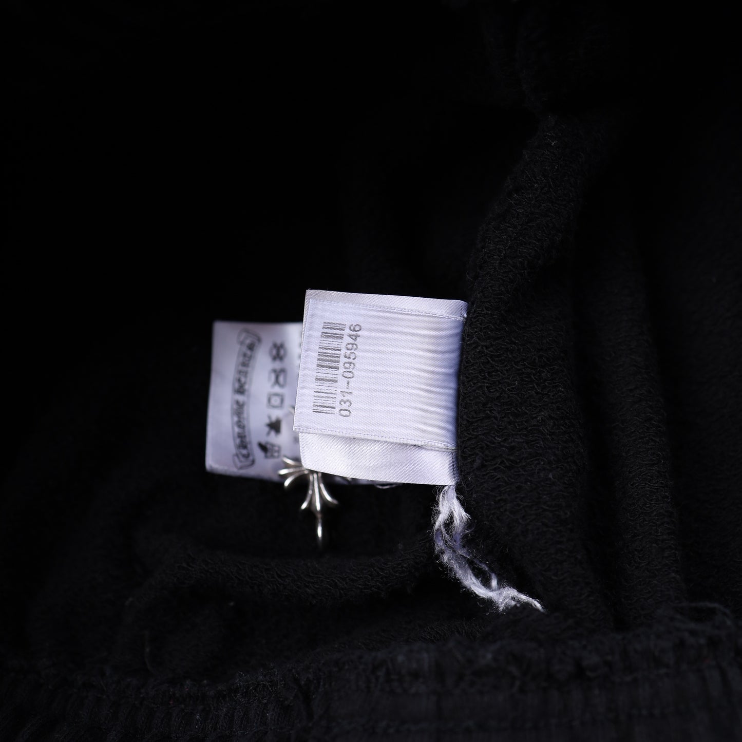 CHROME HEARTS MATTY BOY 'STAY FAST' FLAME SWEATPANTS XL