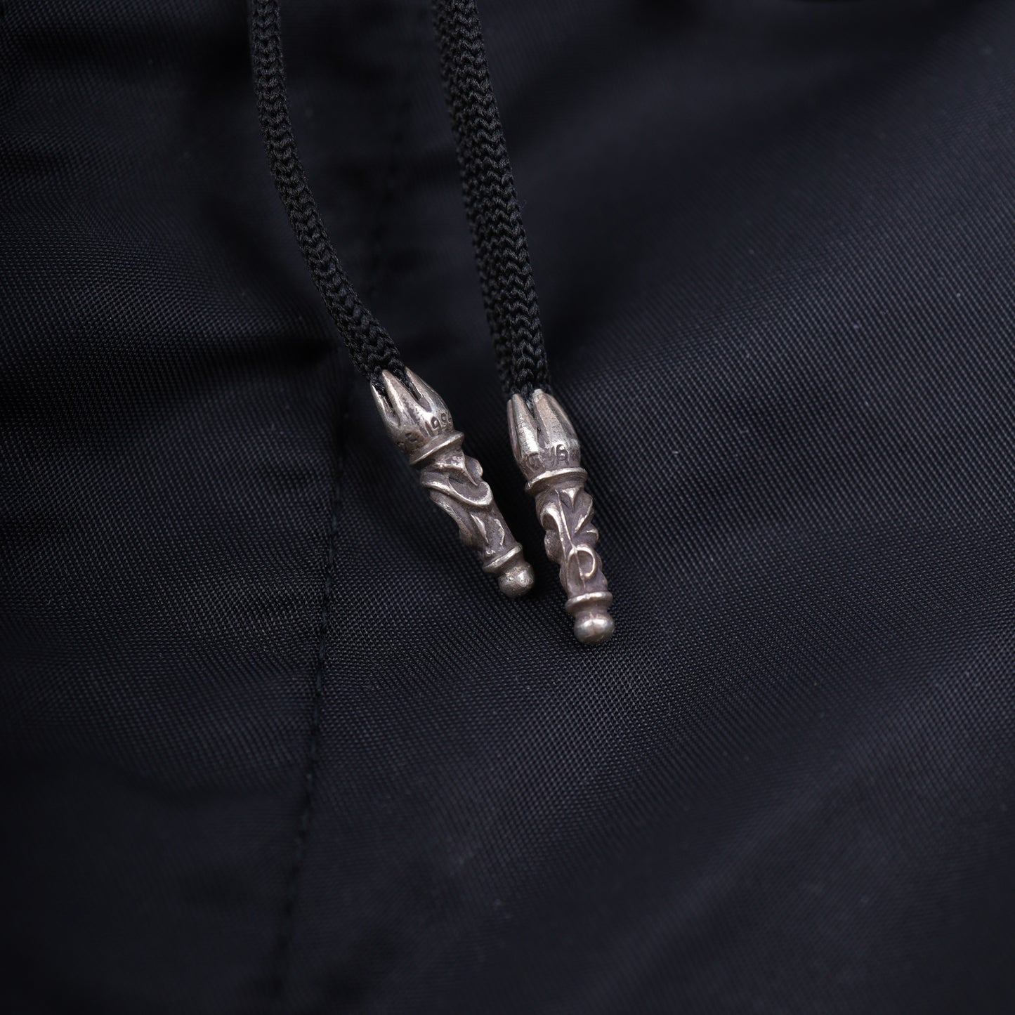 CHROME HEARTS BLACK BOARD SHORTS WITH CH PATCH 34