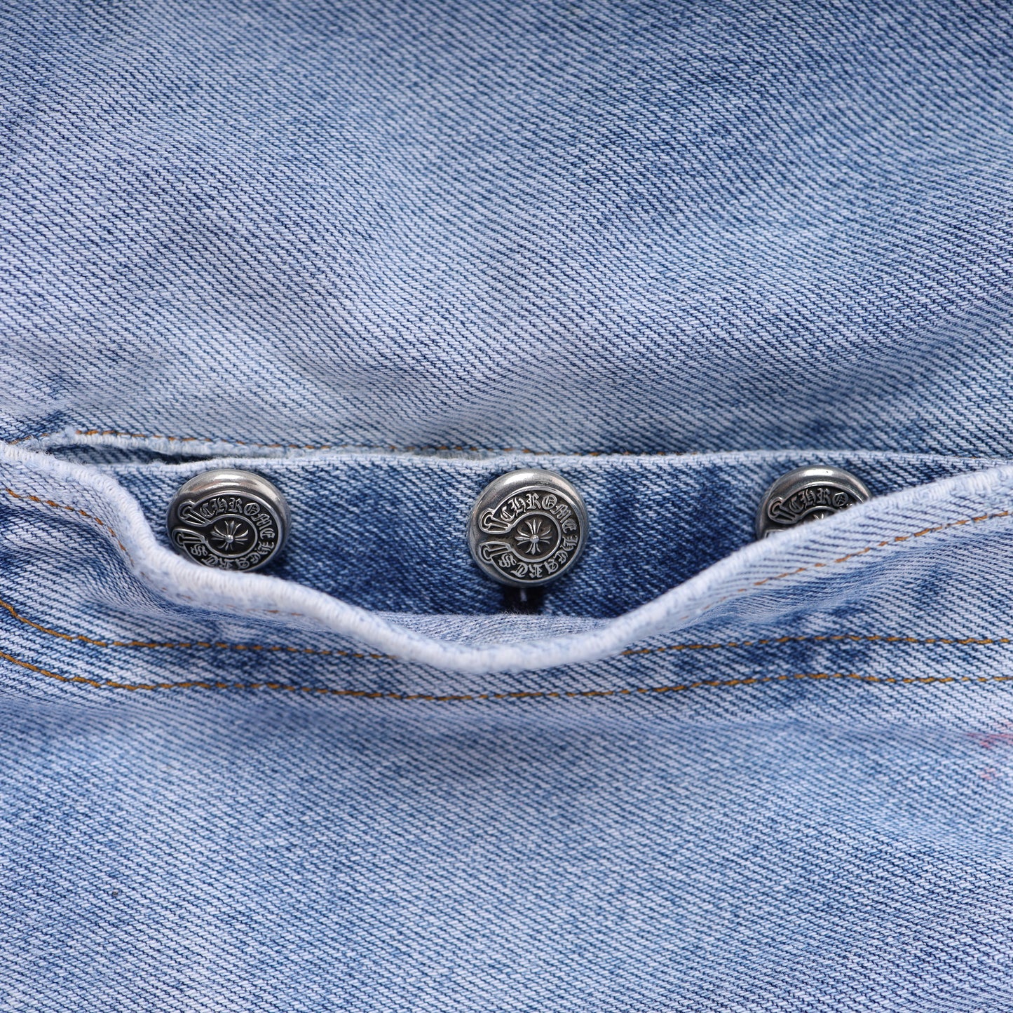 PINK CROSS PATCH 501 LEVI'S DENIM