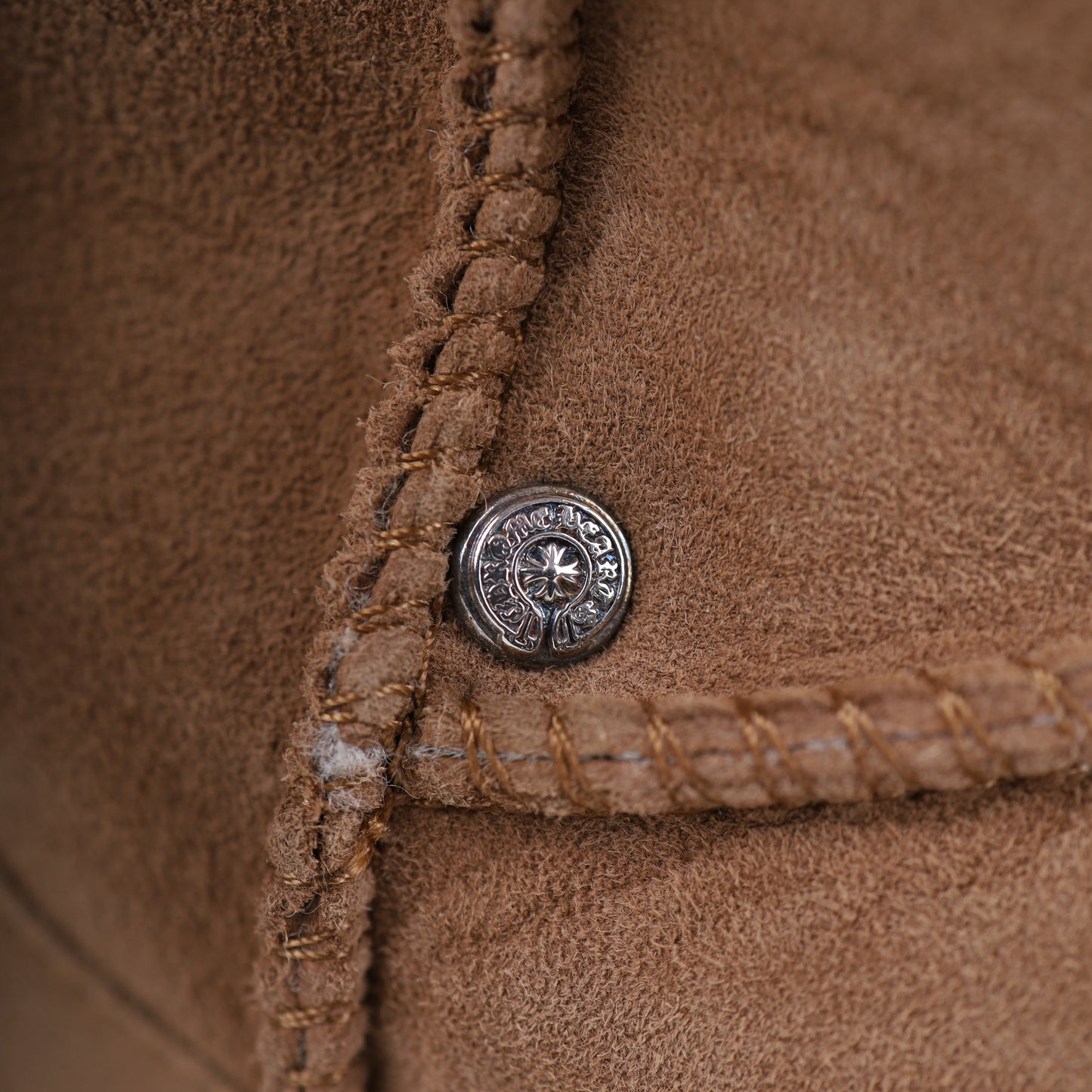 BROWN UGGS RHODIUM PLATED