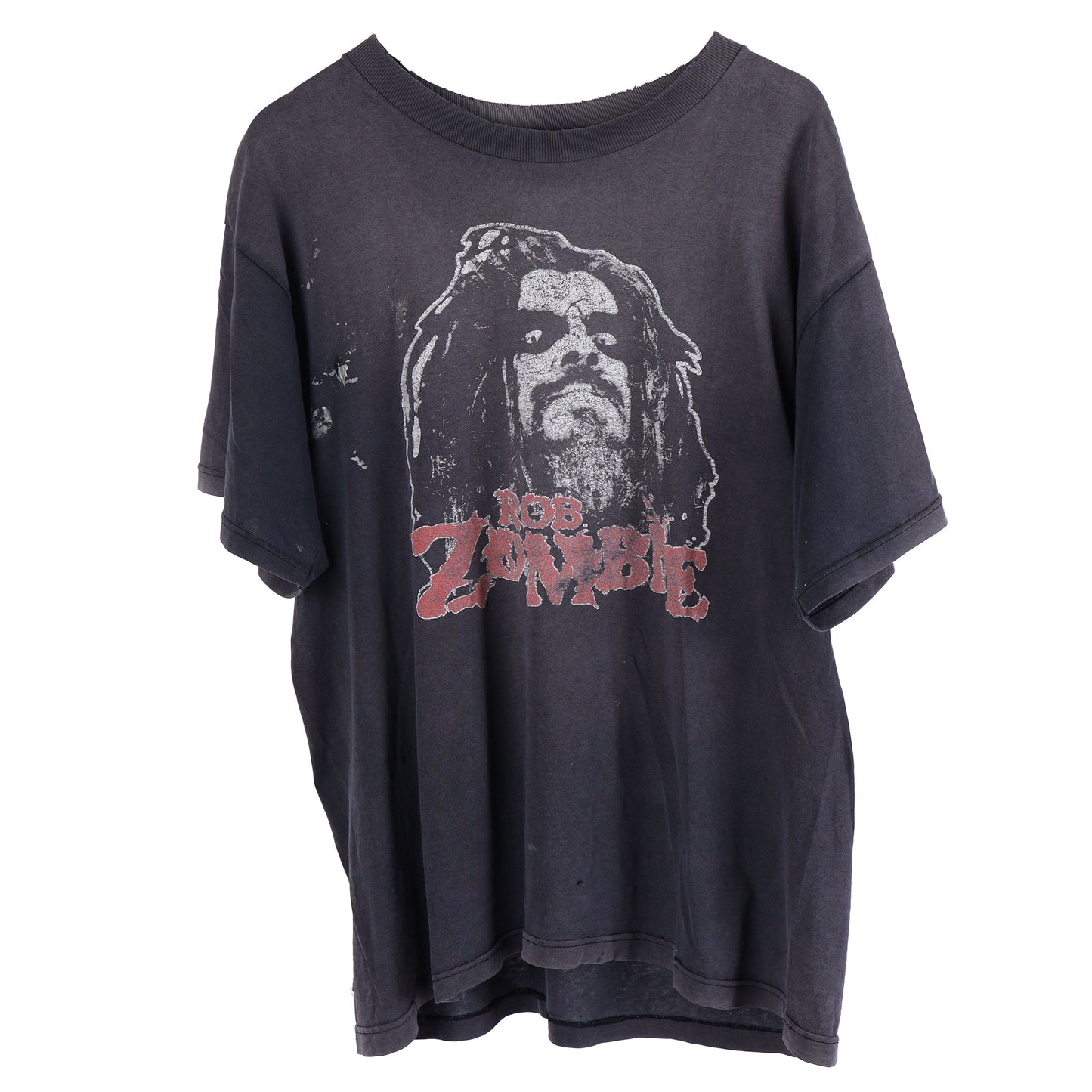 VINTAGE ROB ZOMBIE HELLBILLY DELUXE THRASHED FADED BAND T-SHIRT