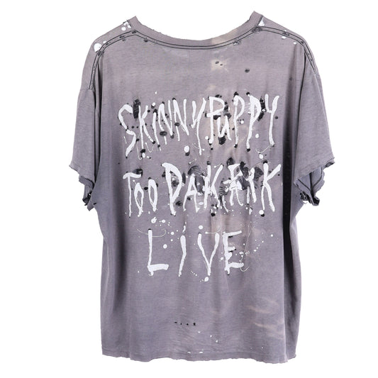 VINTAGE SKINNY PUPPY THRASHED T-SHIRT
