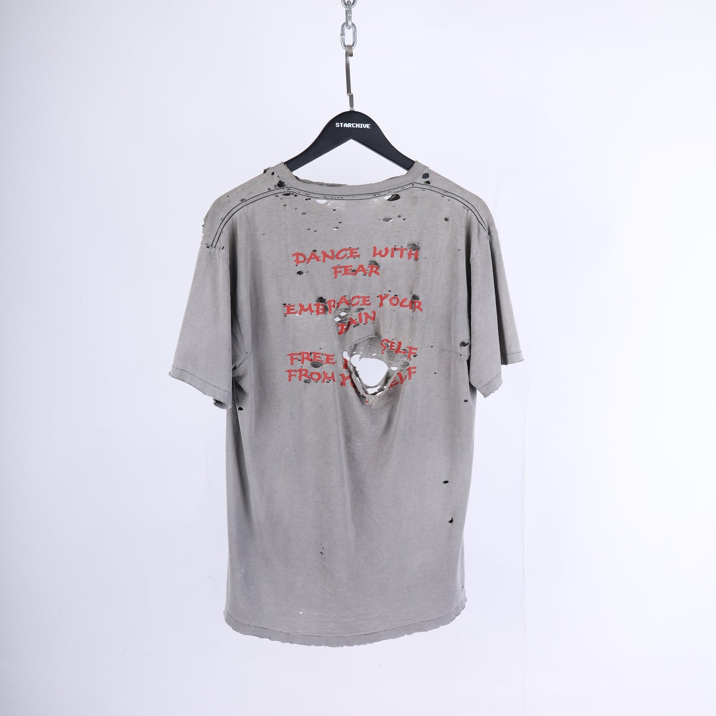 VINTAGE MOON CYCLES THRASHED T-SHIRT