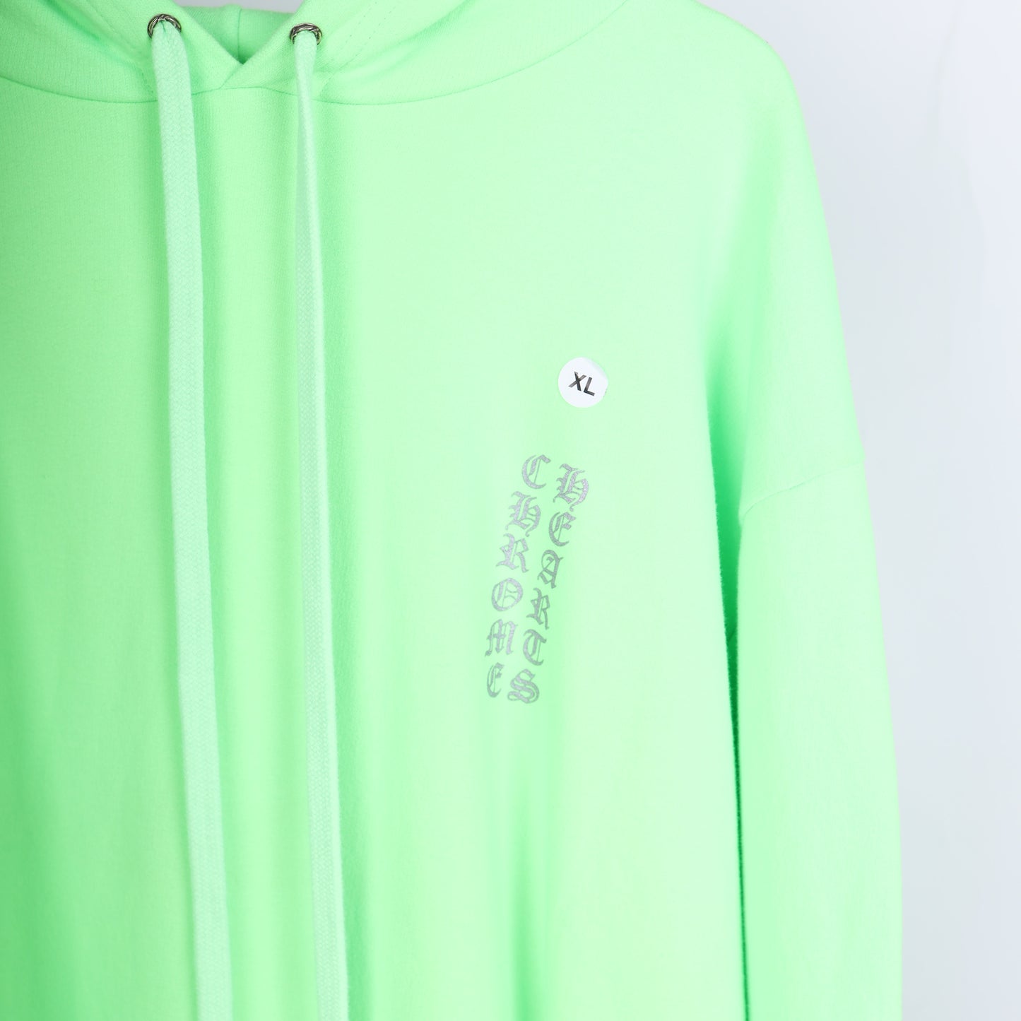 Chrome Hearts Ultra Miami Music Week Neon Green Floral Hoodie