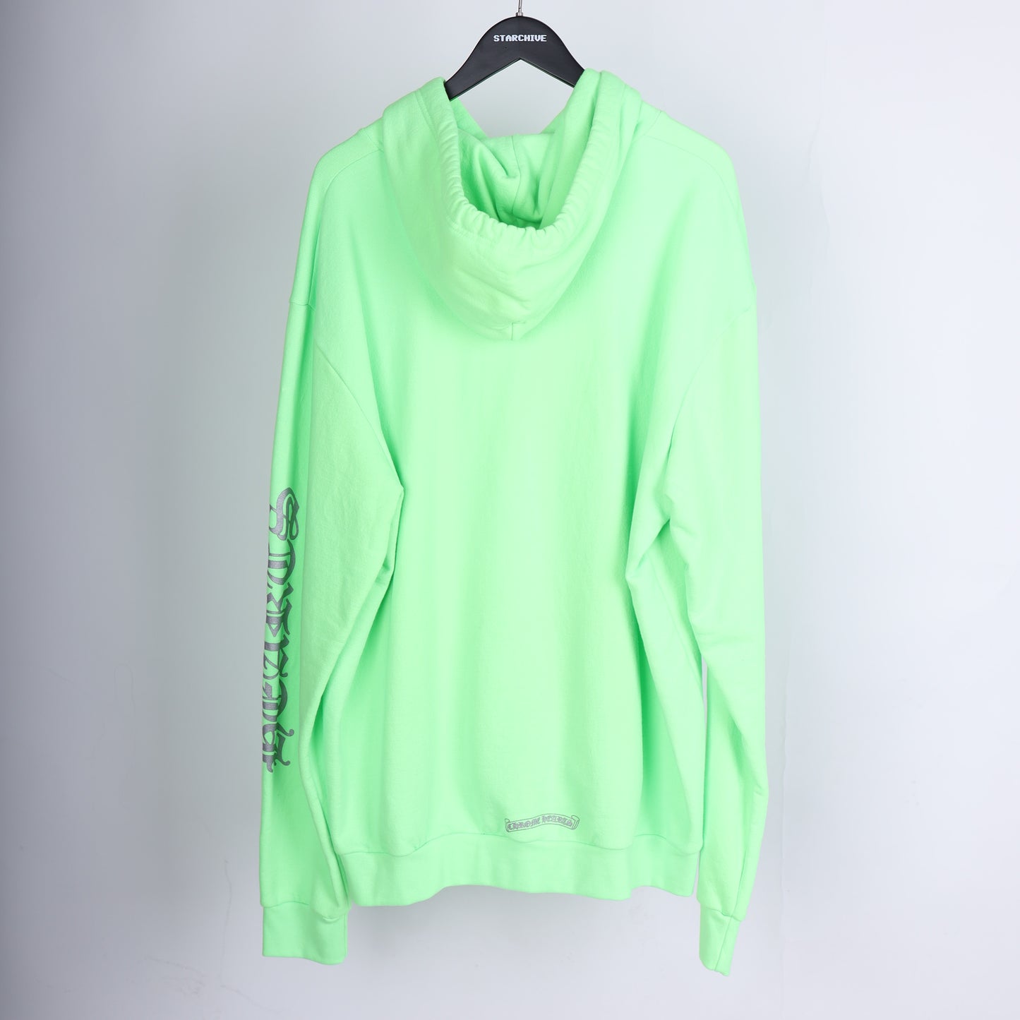Chrome Hearts Ultra Miami Music Week Neon Green Floral Hoodie