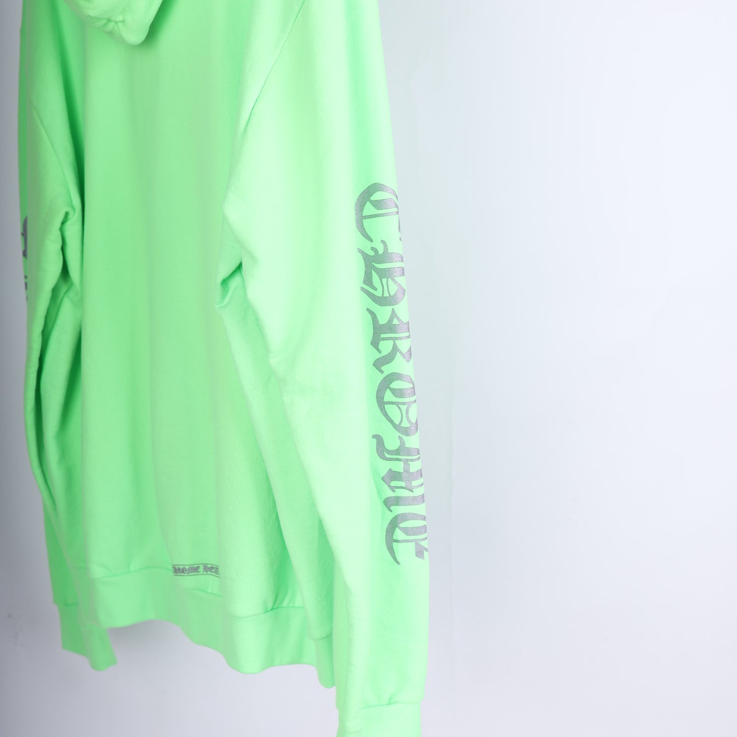 Chrome Hearts Ultra Miami Music Week Neon Green Floral Hoodie