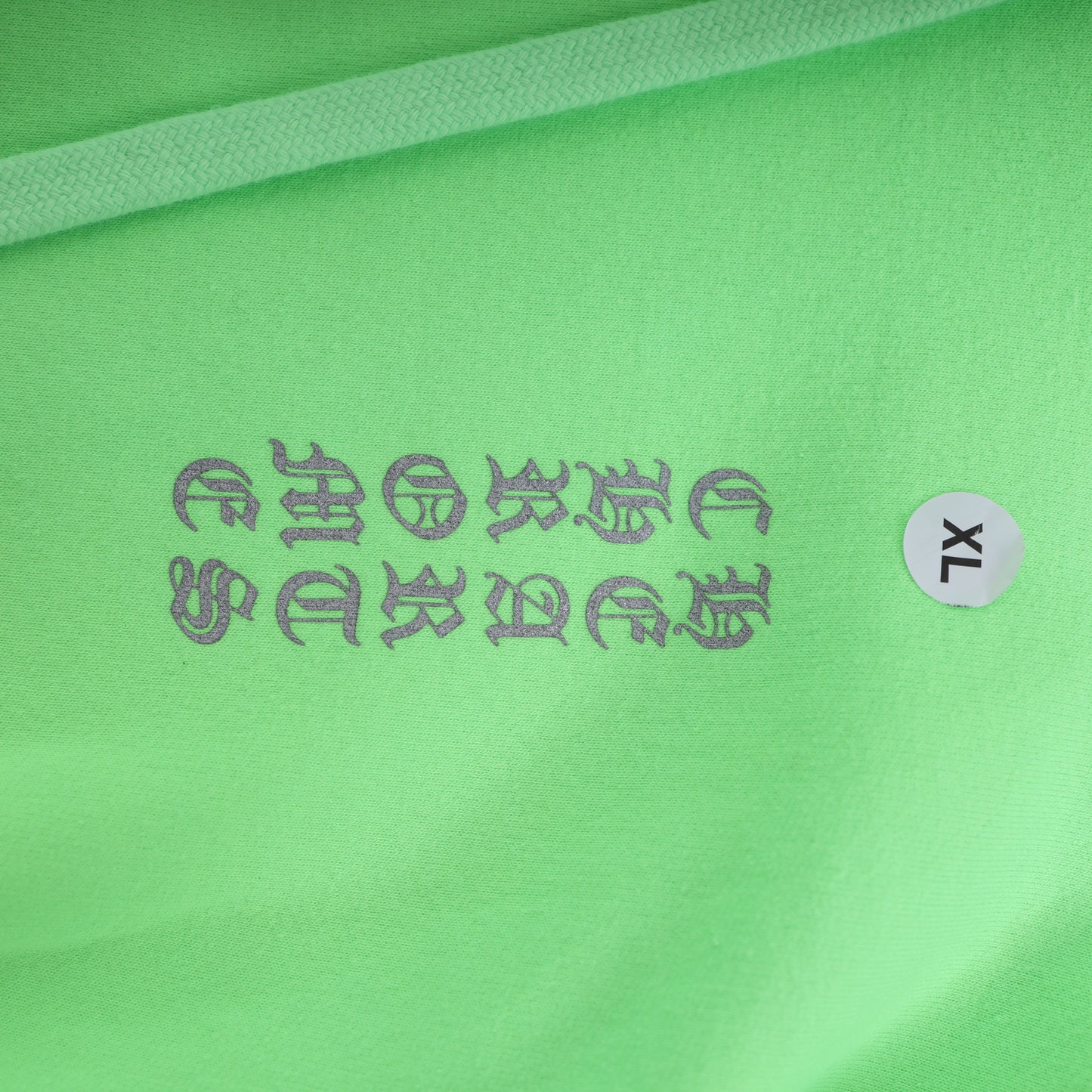 Chrome Hearts Ultra Miami Music Week Neon Green Floral Hoodie