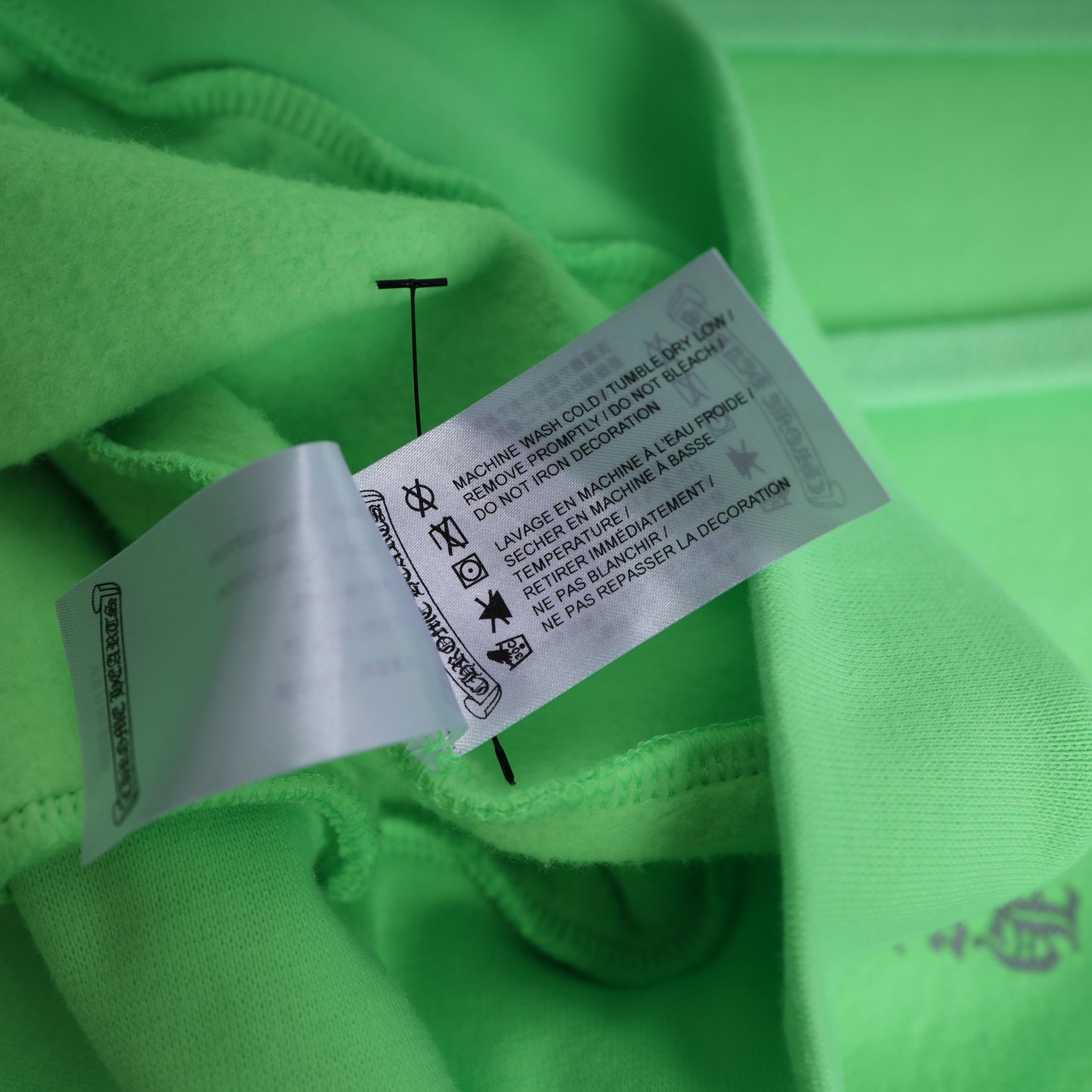 Chrome Hearts Ultra Miami Music Week Neon Green Floral Hoodie