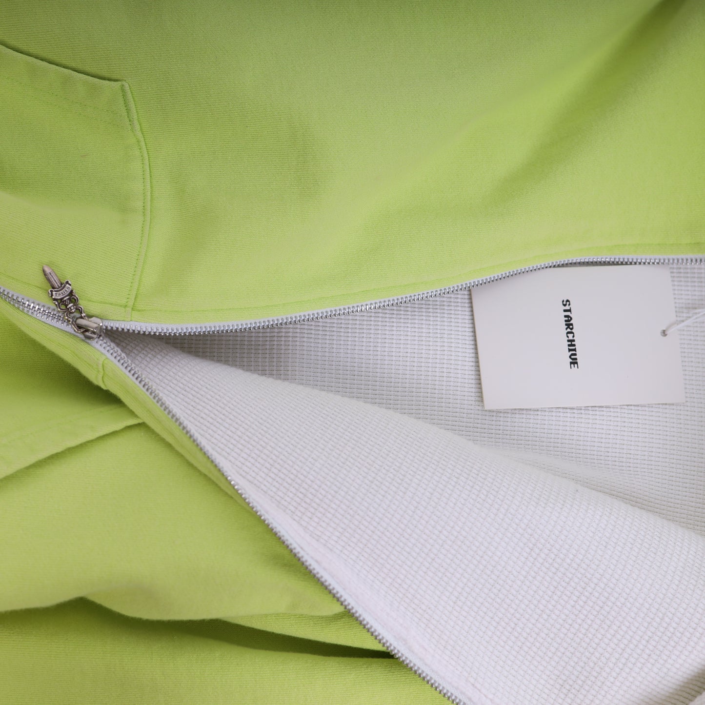 CHROME HEARTS X MATTY BOY LINK SLIME GREEN HOODIE