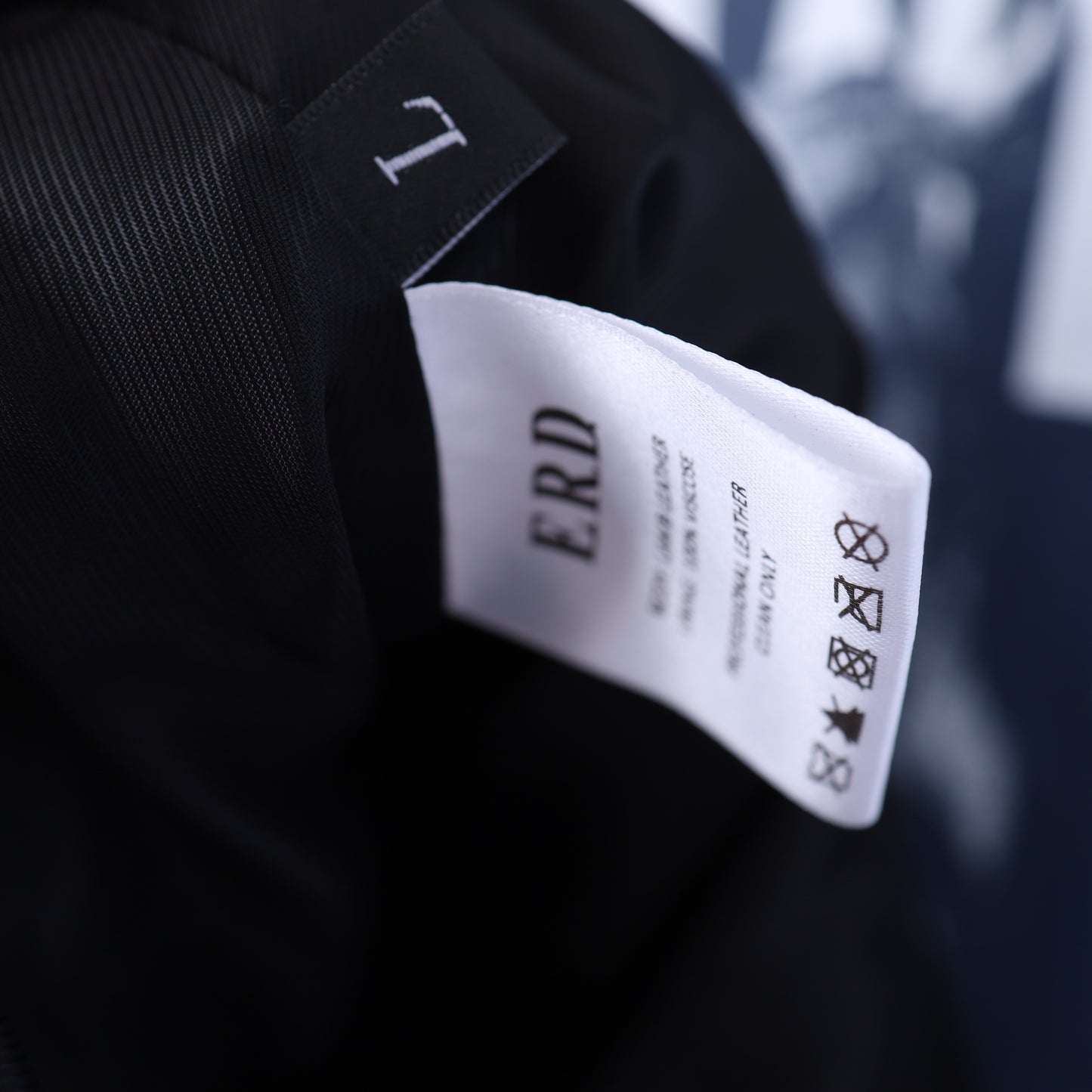 ERD MIDNIGHT ELEGY MOTO JACKET