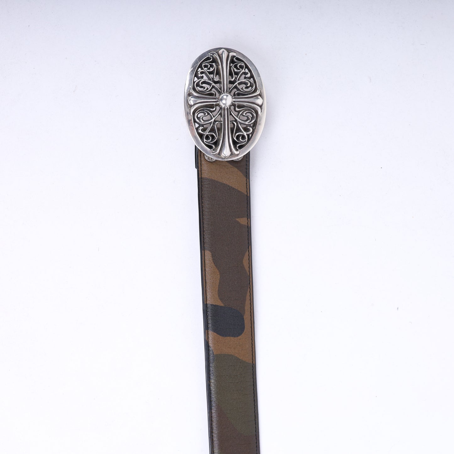Chrome Hearts Oval Cross Camo Belt