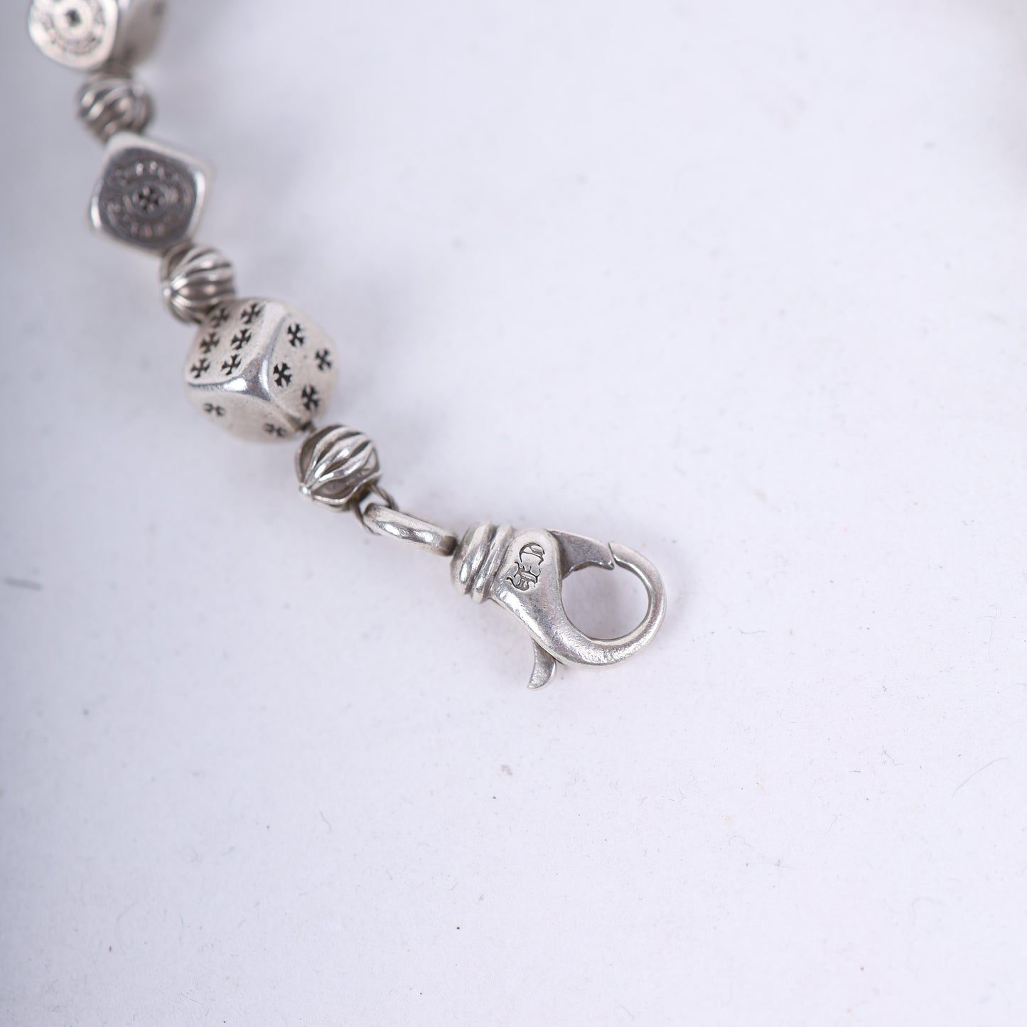 CHROME HEARTS DICE BRACELET 12 LINK