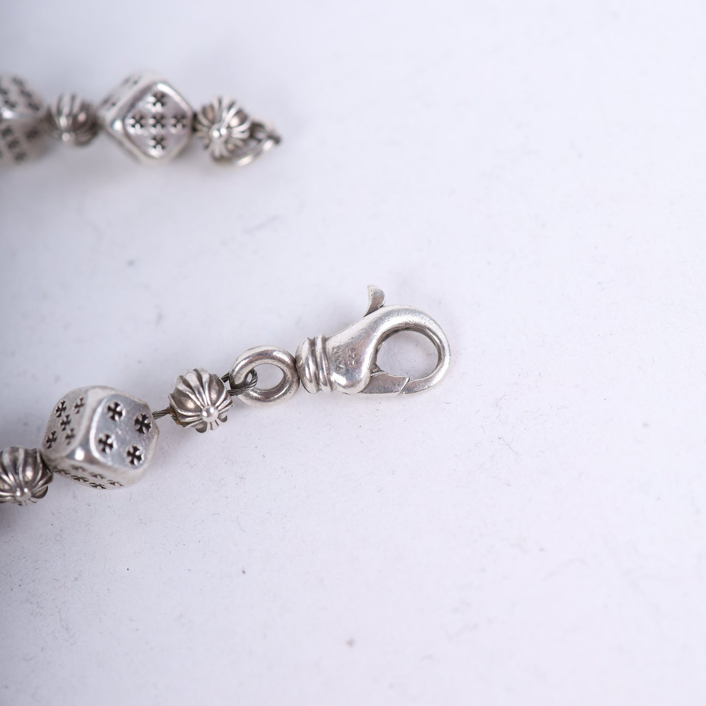 CHROME HEARTS DICE BRACELET 12 LINK