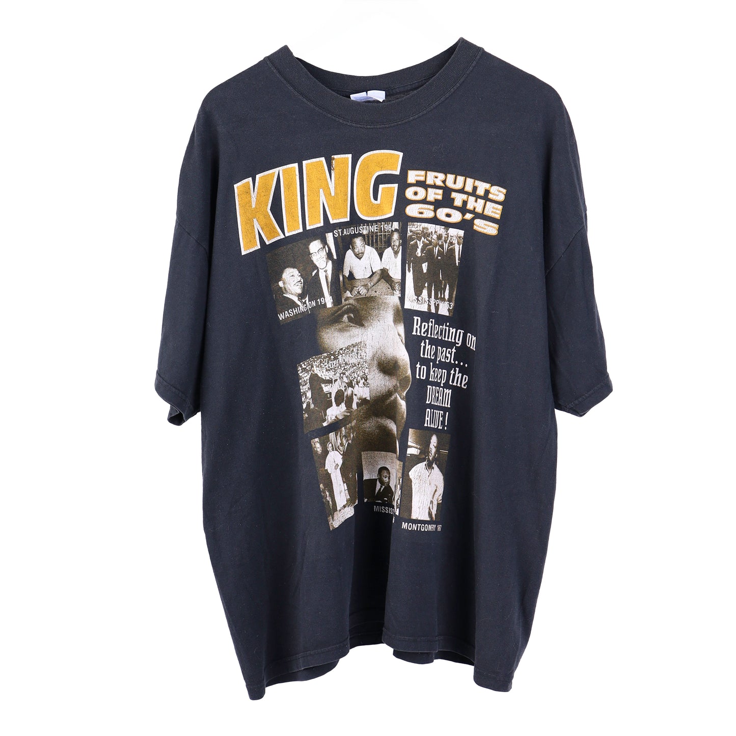 VINTAGE MARTIN LUTHER KING FRUITS OF THE 60'S VINTAGE T-SHIRT
