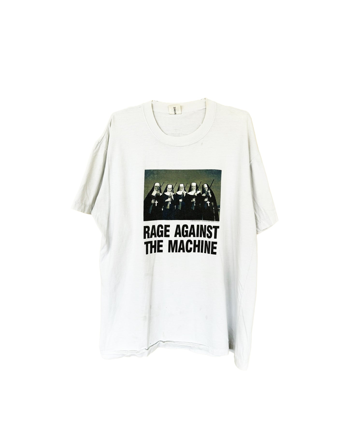 RAGE AGAINST THE MACHINE NUNS WITH GUNS VINTAGE TEE
