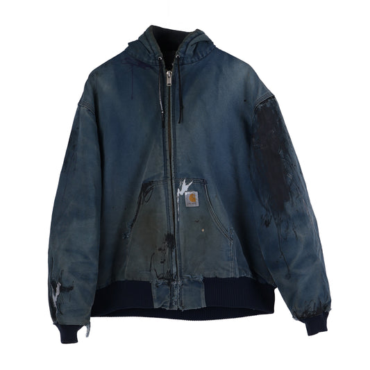 REB001 1 OF 1 HAND DRAWN FADED CARHARTT WORK JACKET