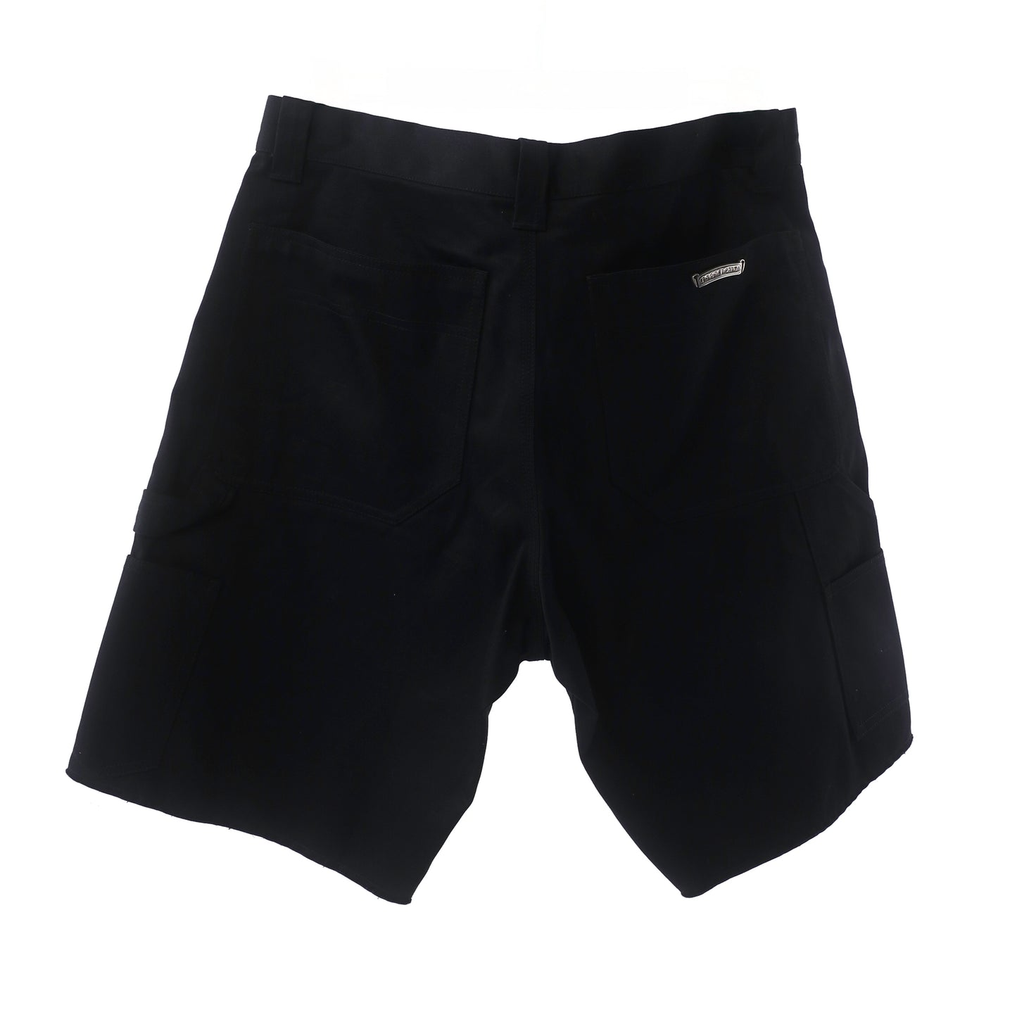 CHROME HEARTS BLACK CARPENTER SHORTS 36
