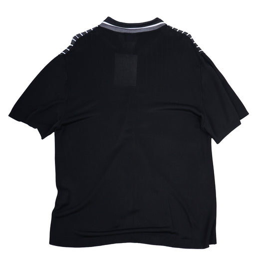 ERD PINSTRIPE POLO ZIP UP