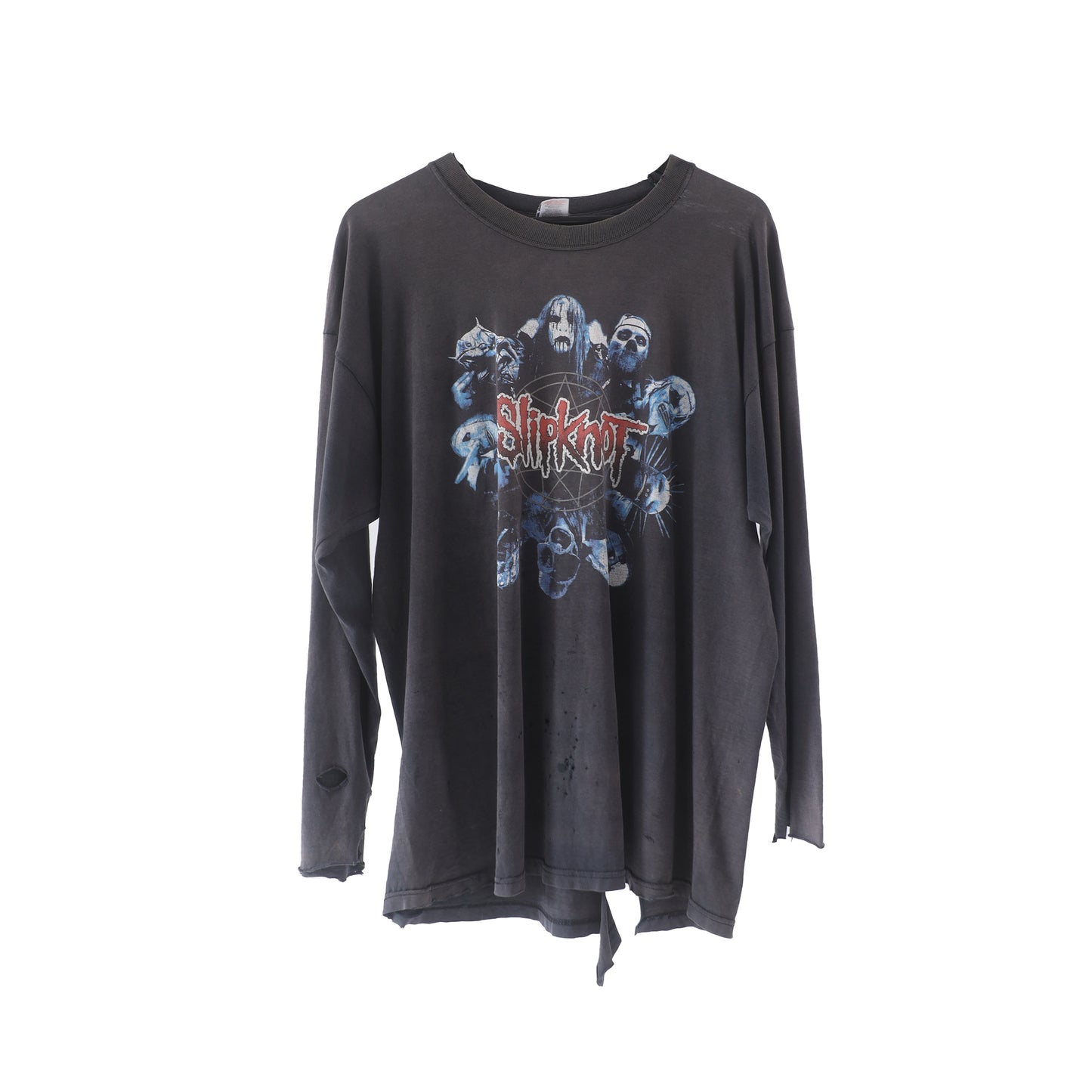 VINTAGE THRASHED FADED SLIPKNOT TOUR TEE