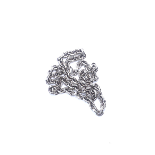 BIG CHROME HEARTS XL LARGE PAPER CHAIN NECKLACE 24"