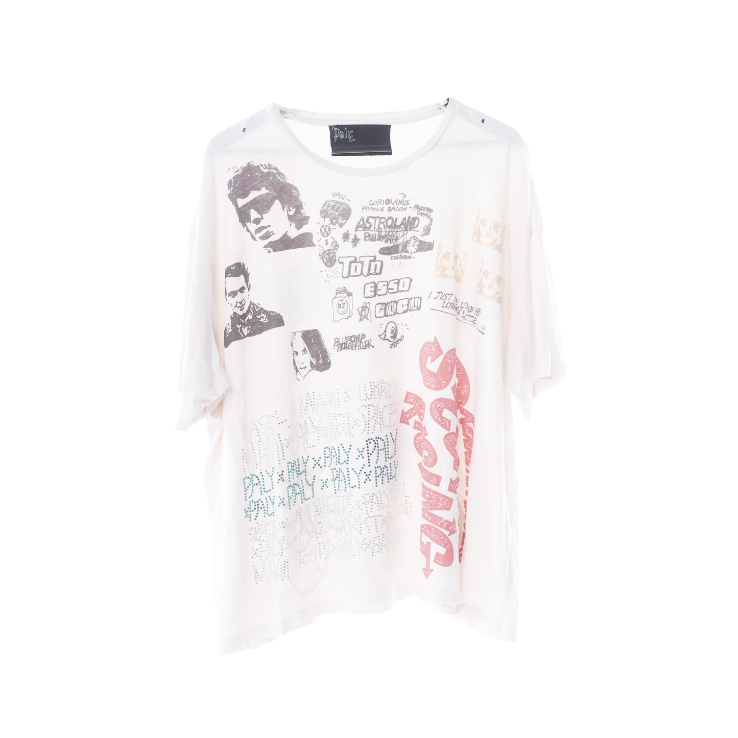 PALY SCORPIO RISING RHINESTONE T-SHIRT