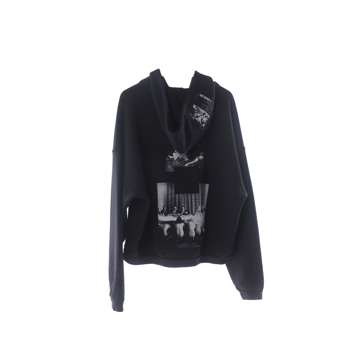 ERD 4 YEAR WAR ASSEMBLAGE ZIPUP HOODIE