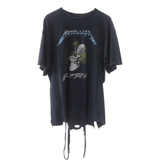 METALLICA METAL UP YOUR ASS VINTAGE THRASHED T SHIRT