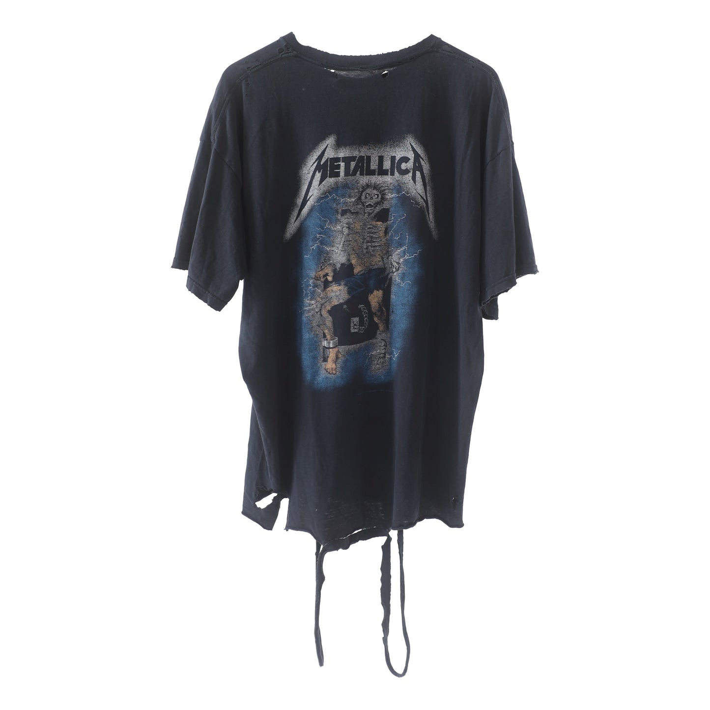 METALLICA METAL UP YOUR ASS VINTAGE THRASHED T SHIRT