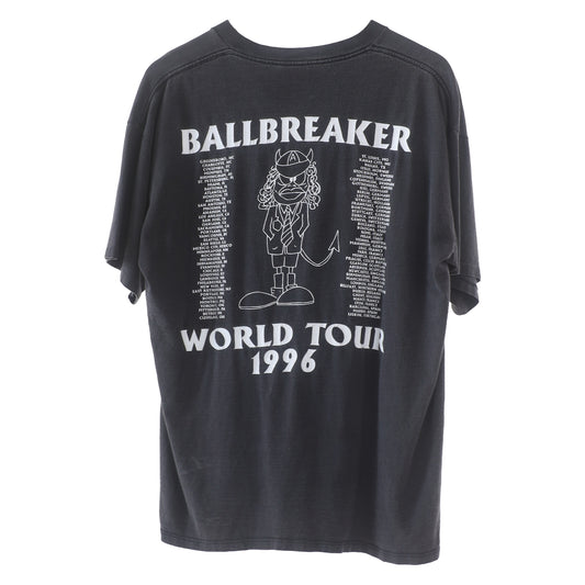 VINTAGE ACDC BALLBREAKER WORLD TOUR 1996 FADED T SHIRT