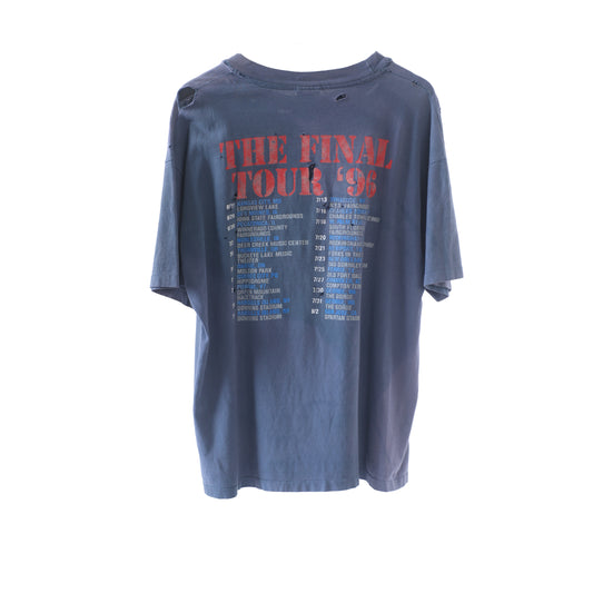 Vintage THRASHED The Ramones Last Tour Thrashed Faded T-Shirt