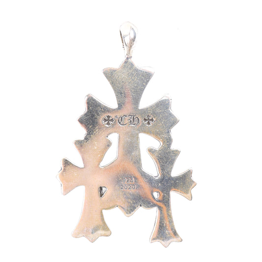 CHROME HEARTS TRIPLE CROSS PENDANT